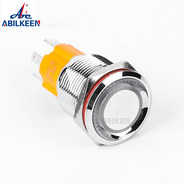 16mm Full Illuminated Pushbutton Switch
