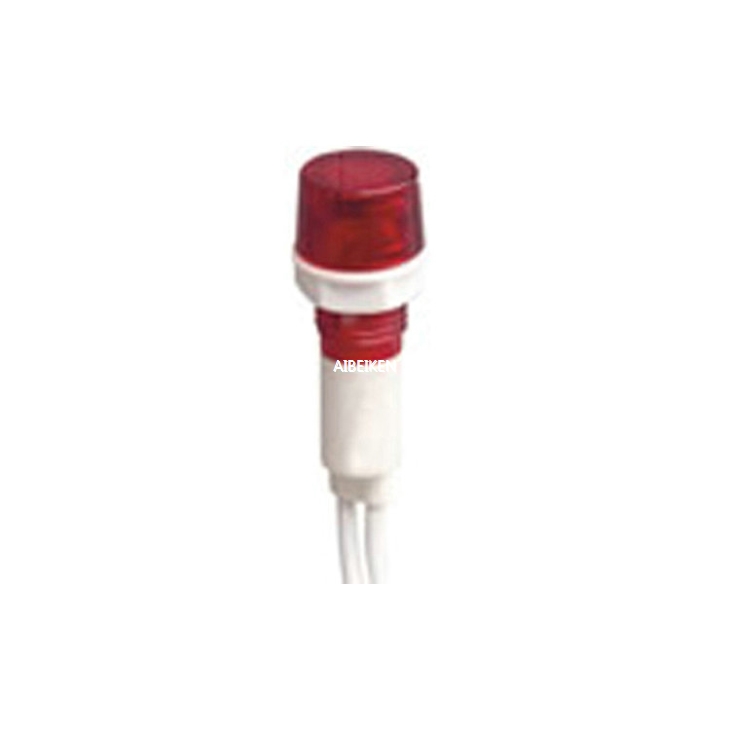 10mm Electric Neon Lamp with Wire 220V