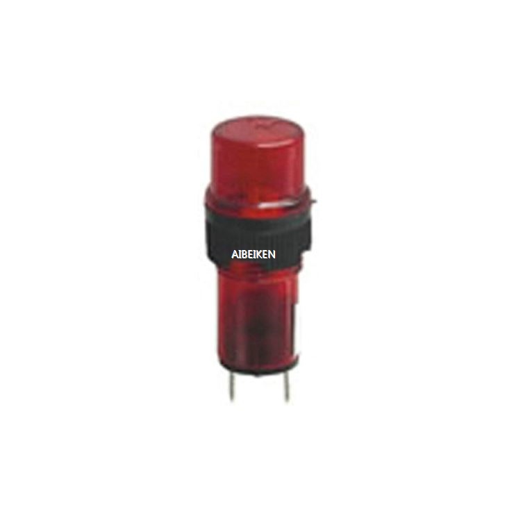 12mm Red Plastic Light Indicator