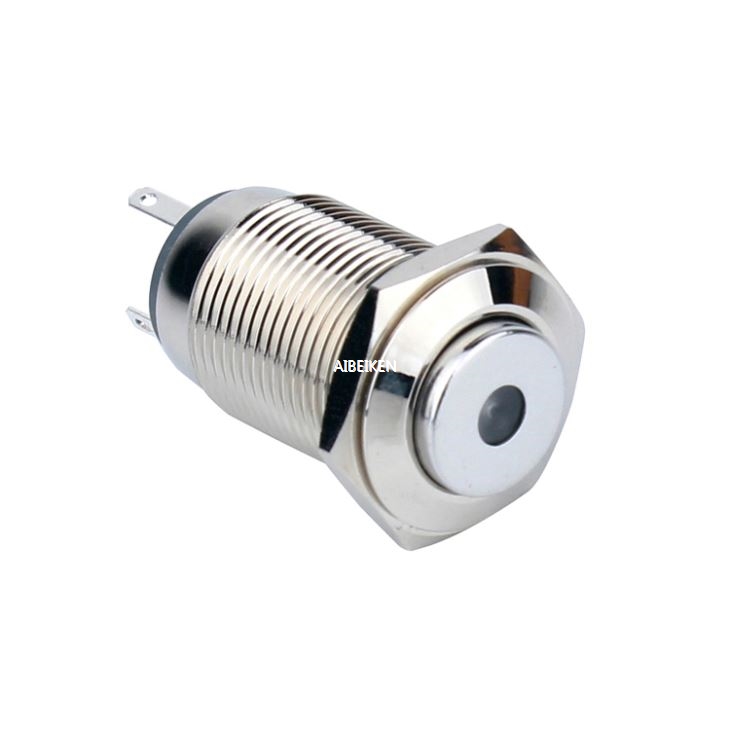 16mm High Round Dot LED Pushbutton Switch
