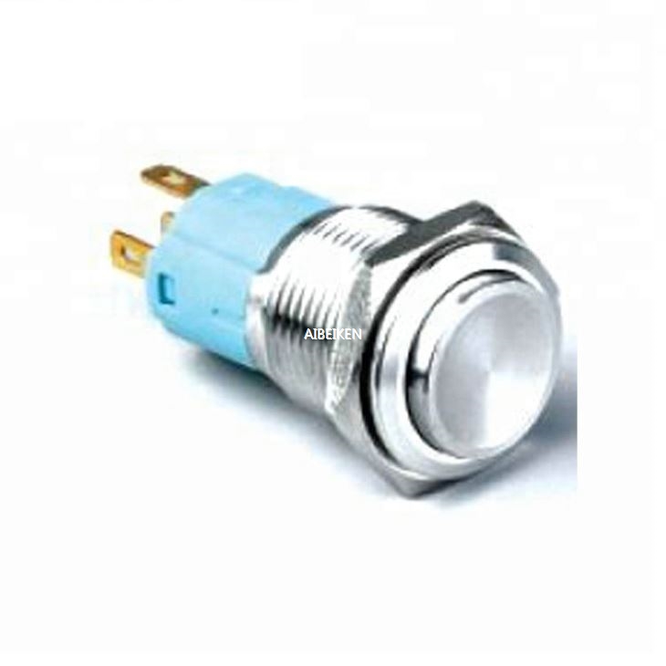 16mm High Round Head Push Button Reset Switch