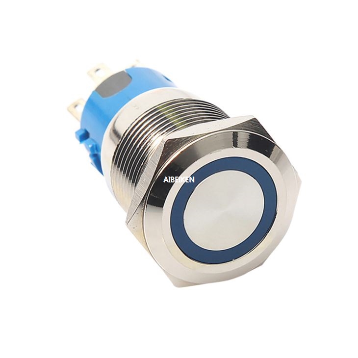 19mm IP67 Momentary Waterproof Push Button Switch