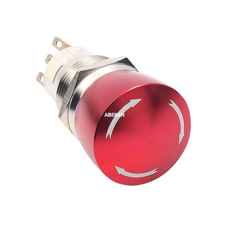 19mm IP67 Waterproof Metal Push Button Switch