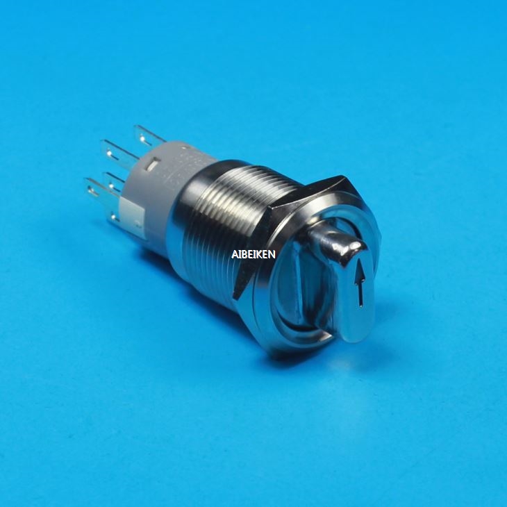 19mm Metal LED Illuminated 2Position Selecter Switch
