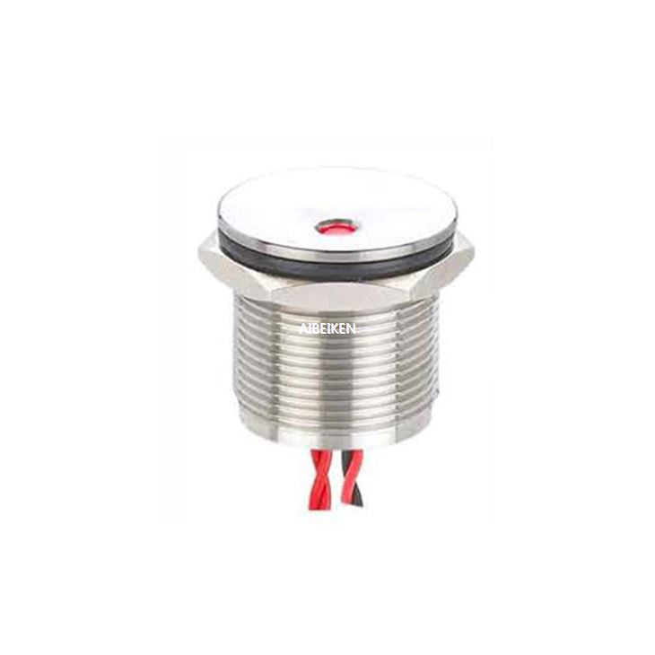 19mm Piezo Electric Switch Dot LED
