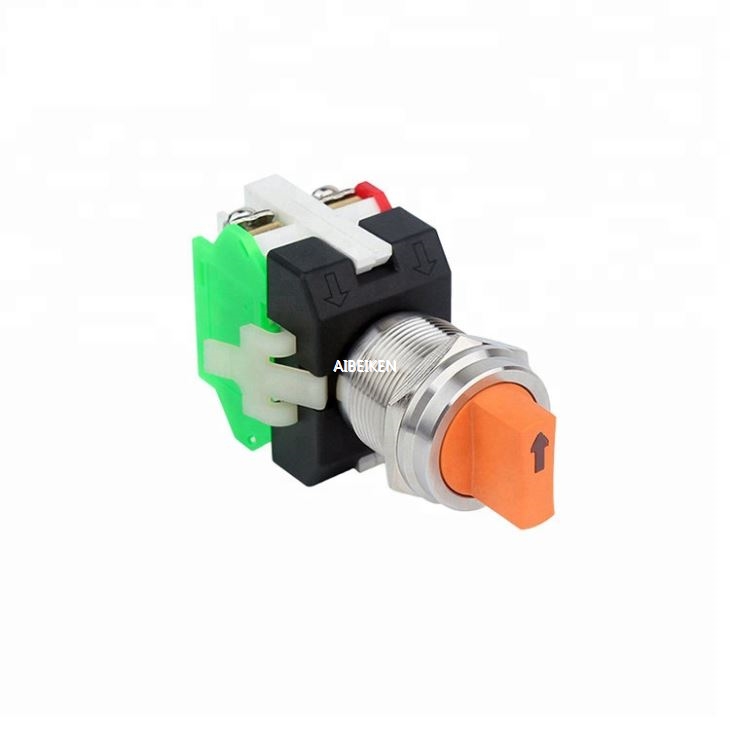 22mm 1NO1NC Selector Switch Push Button