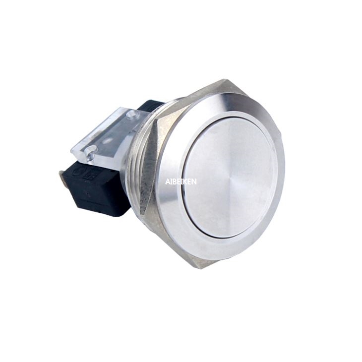 22mm Metal Push Button Switch 2 Pin