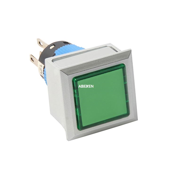 22mm Square Push Button Mechanical Switch