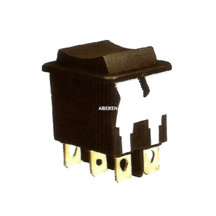3 Position (on)-off-(on) Momentary Rocker Switch