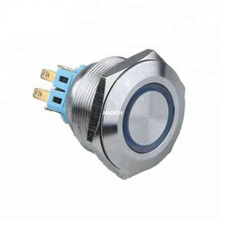 40mm LED Flashlight Pushbutton Switch