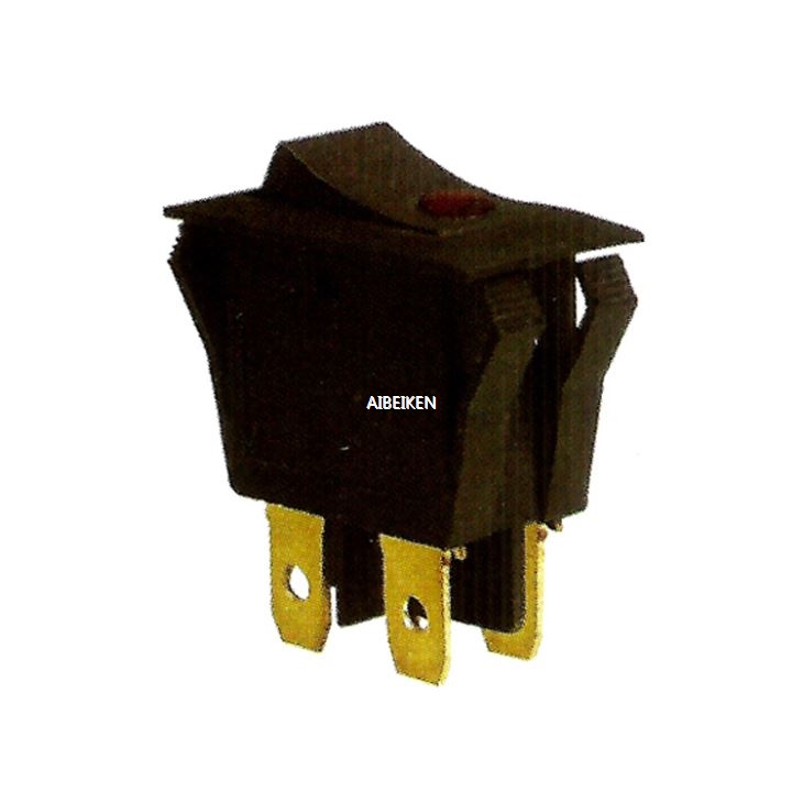 DPST 4P ON-OFF IP40 Rocker Switch