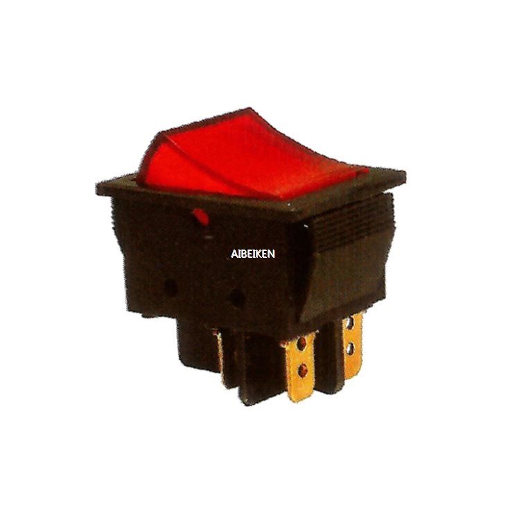 Electrical Rocker Switch T105 250V 3 Pin On-on