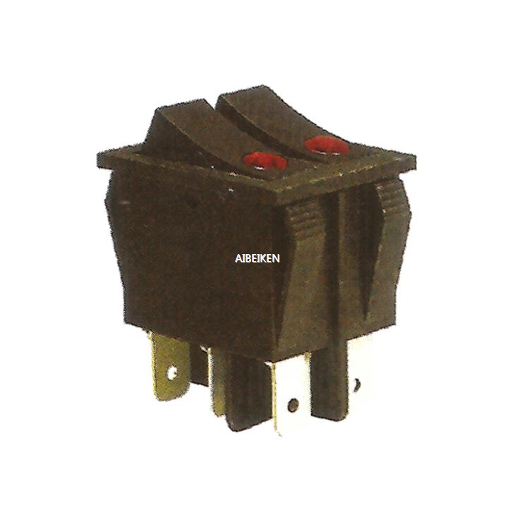 ON-OFF 15A LED Rocker Switch