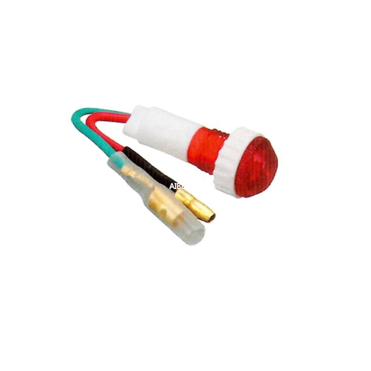 Pilot Lamp 10mm Plastic Red