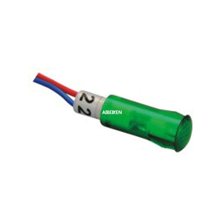 Plastic Car Lamp Indicator LED 8mm
