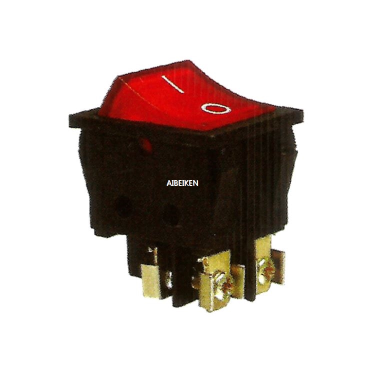 Screw Terminal 15A 125V 4Position Rocker Switch