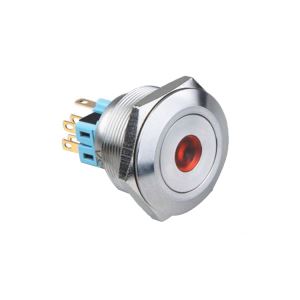40mm 12V Dot LED Illuminated Switch Pushbutton