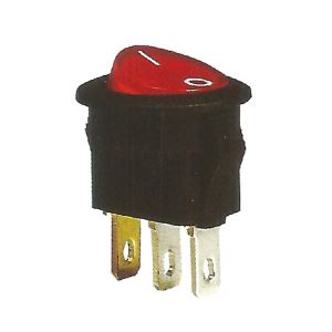 On-off Round 3 Pins Rocker Switch