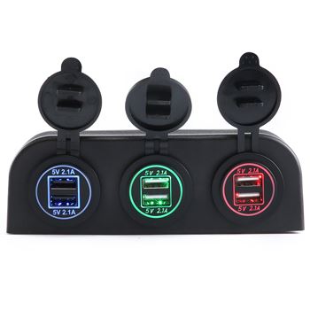 Tent Three Hole Car Charger
